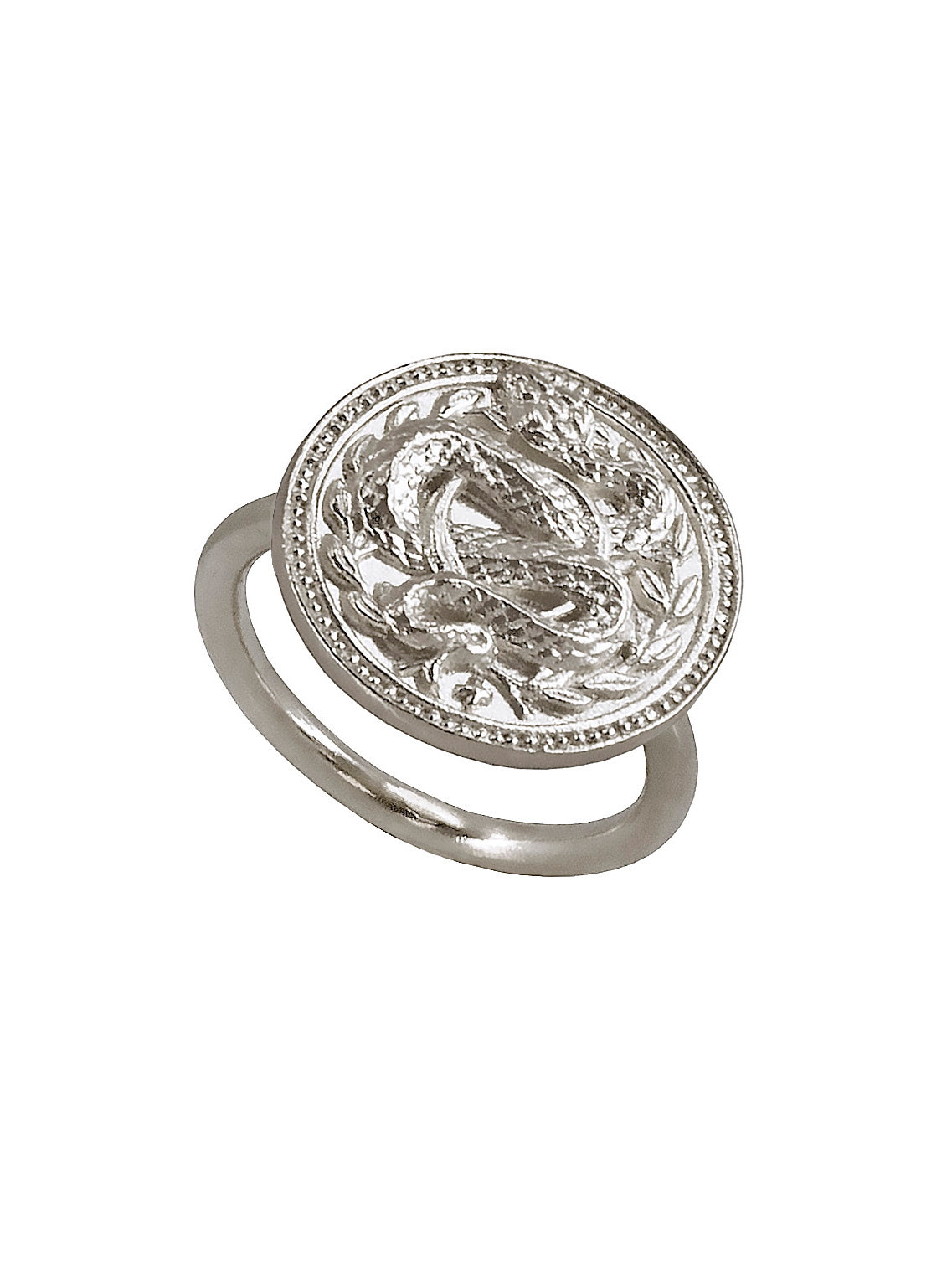 Blood type O Positive Ring. Sterling Silver. Gender Neutral