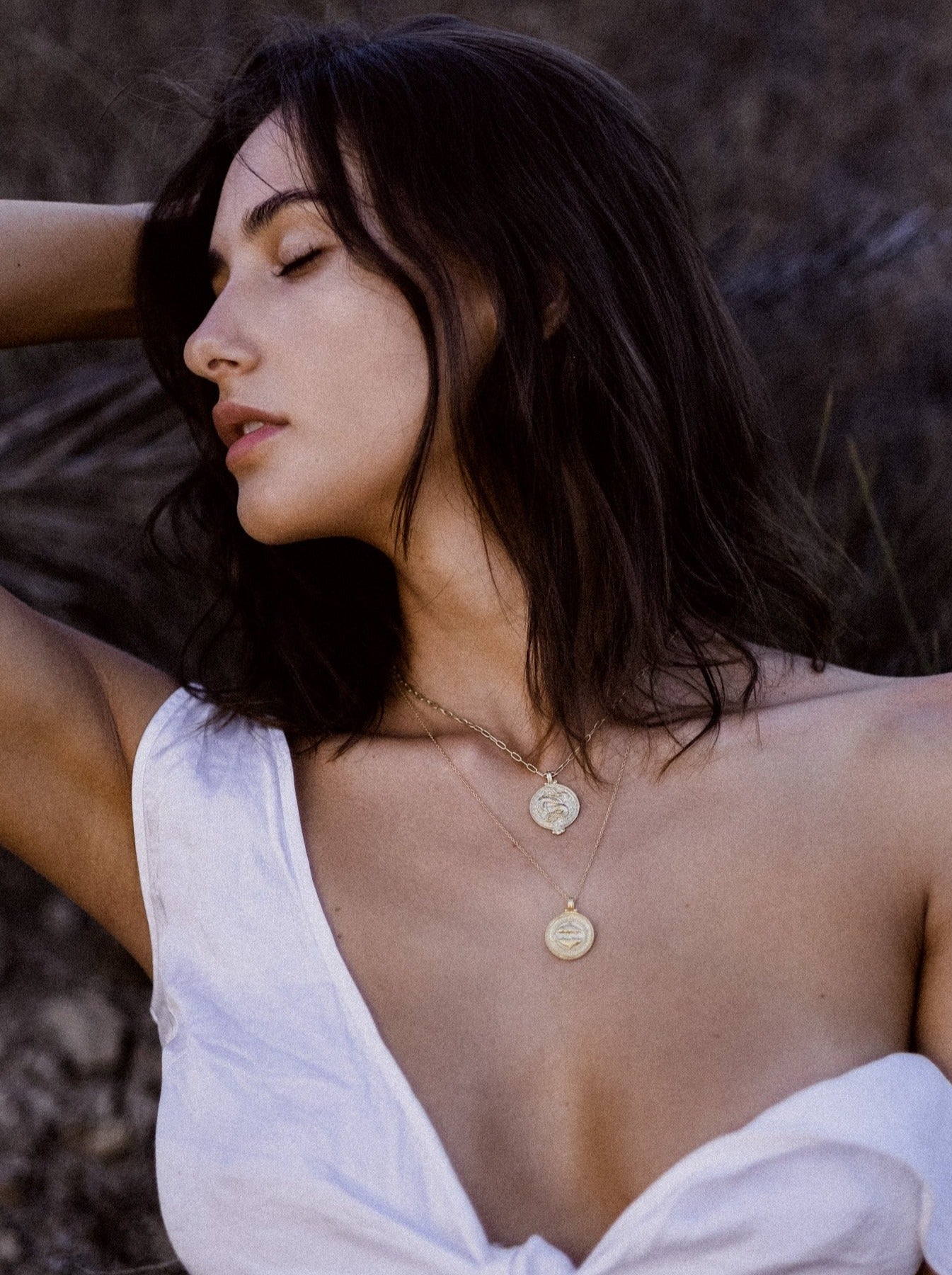 O positive Blood type Necklace. Gender neutral Jewelry Collection. Gold Vermeil