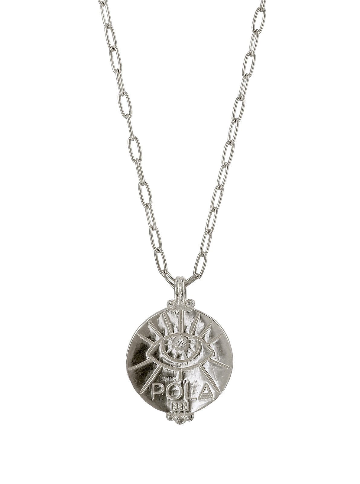 A Positive Blood Type Necklace. Sterling Silver. Gender Neutral