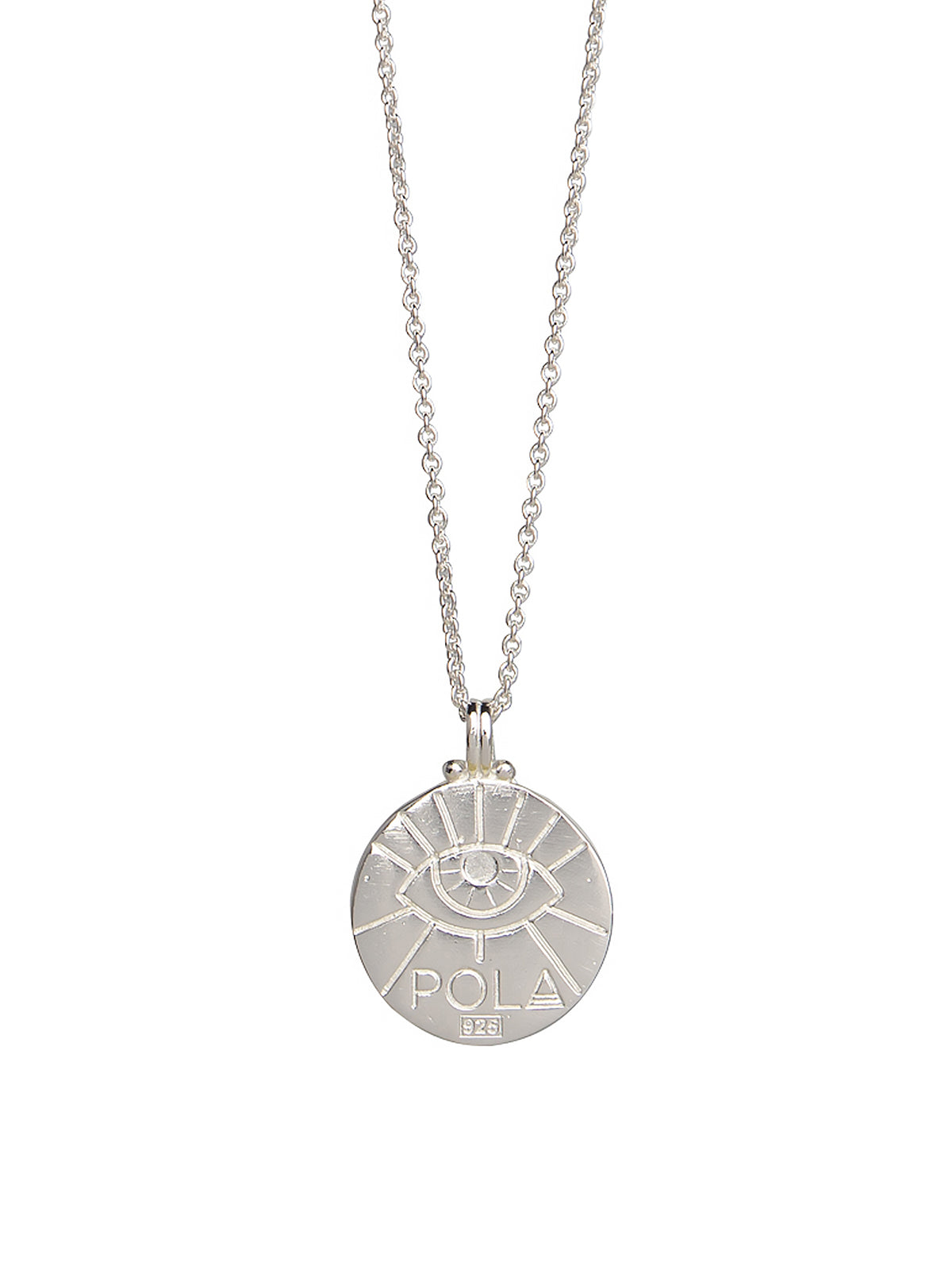 Aries Zodiac Horoscope Necklace. Gender Neutral. Sterling Silver