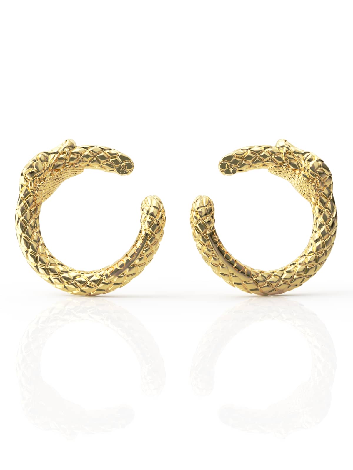 Ouroboros Hoop Earrings