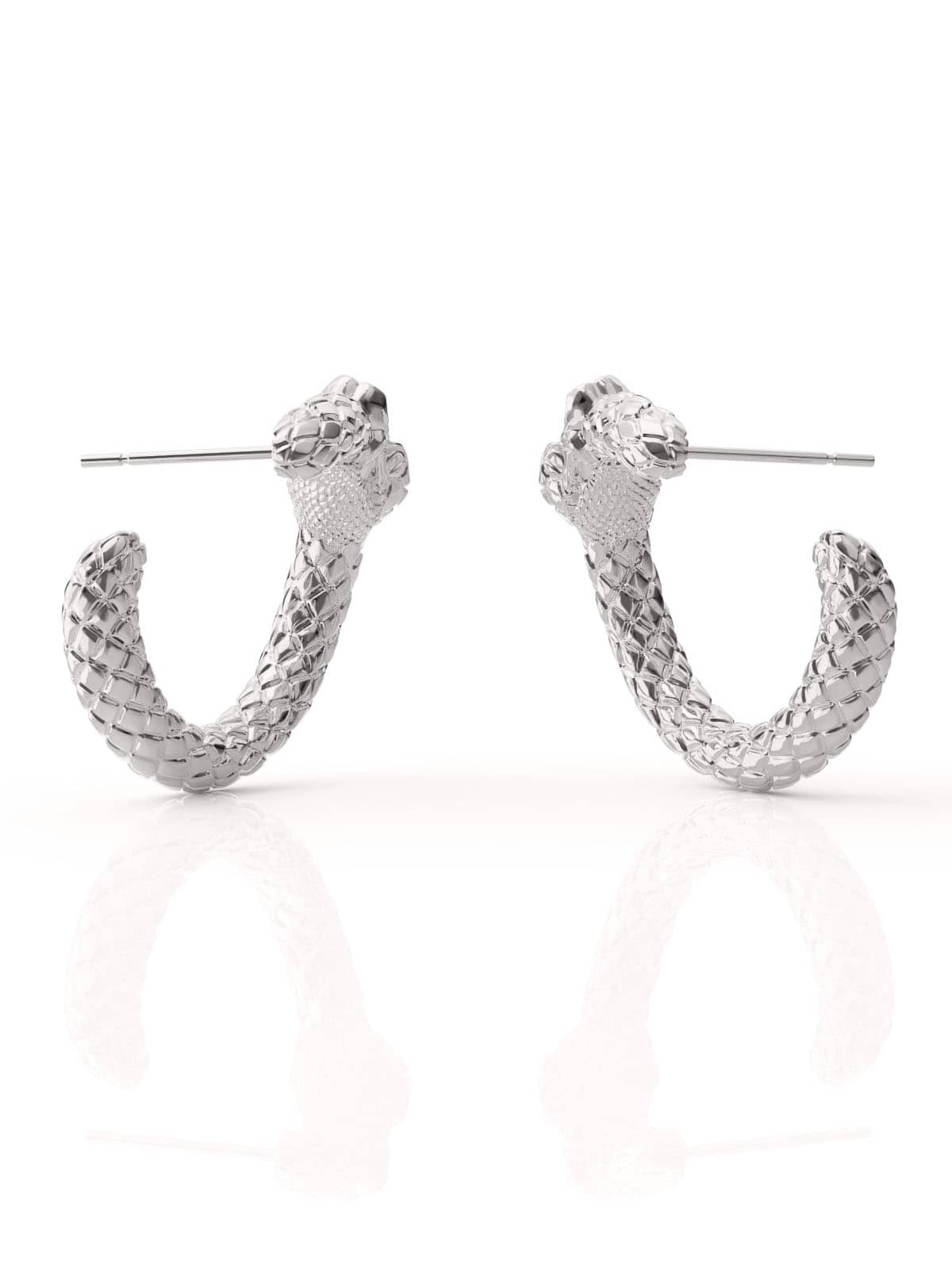 Ouroboros Hoop Earrings