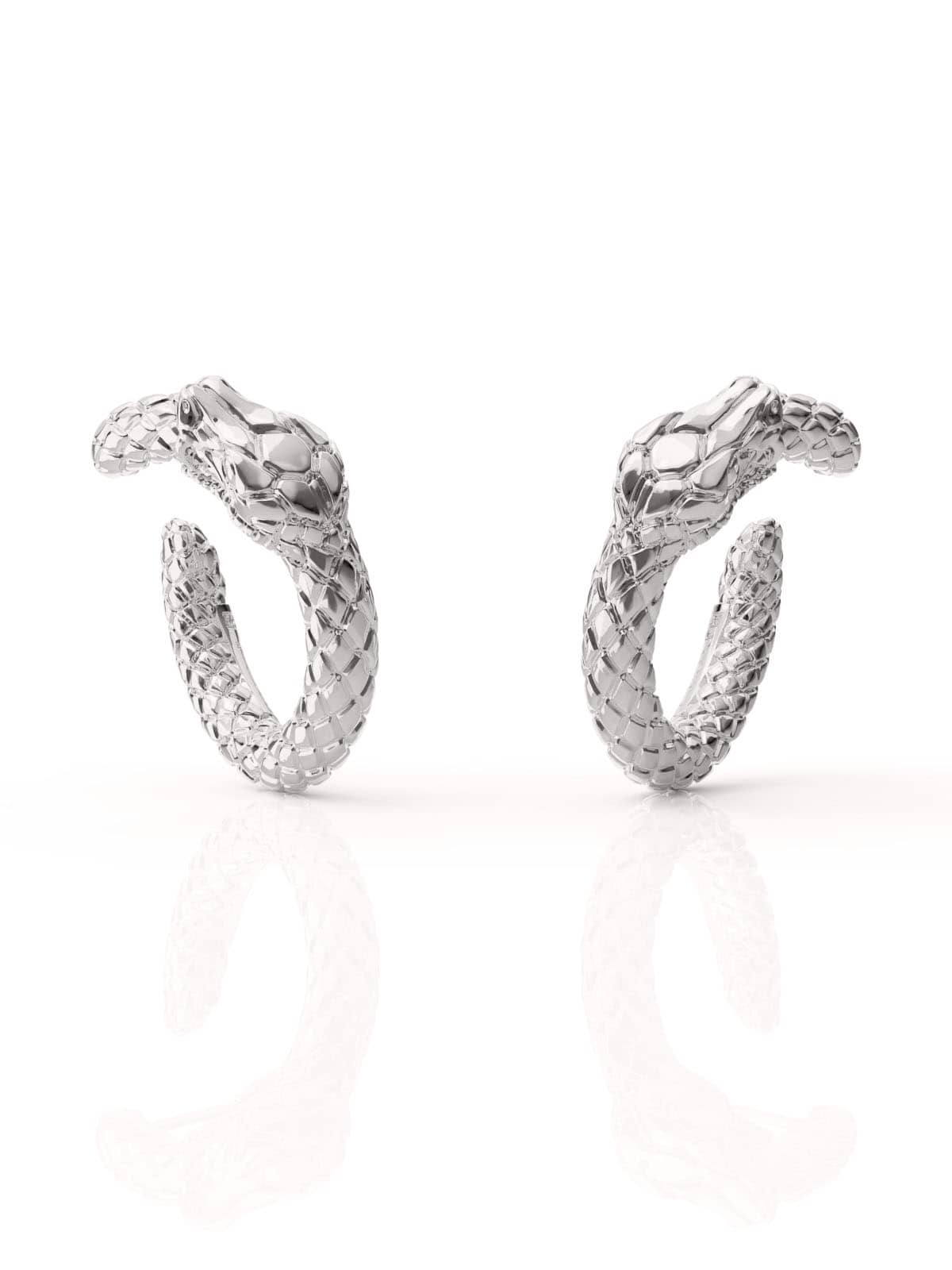 Ouroboros Hoop Earrings