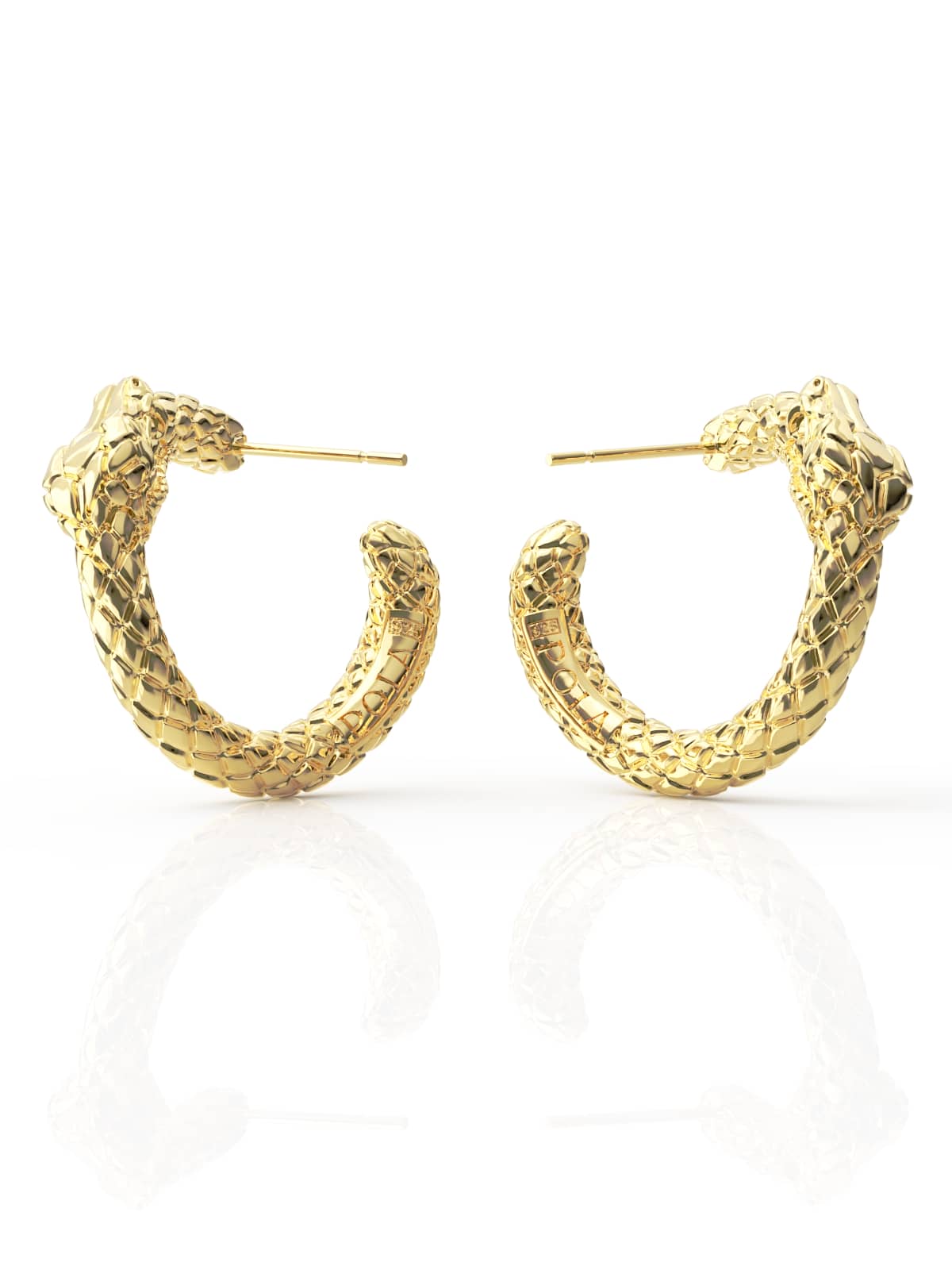 Ouroboros Hoop Earrings