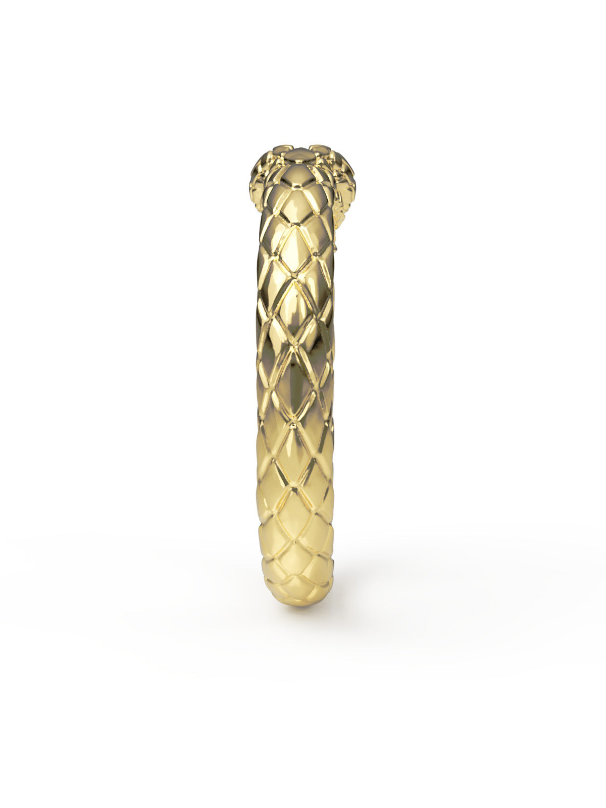 Ouroboros Ring. Solid Gold