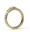 Pola Jewellery Ouroboros Ring in 14k gold — handcrafted snake ring symbolising strength and renewal, made to order and custom sized for your finger.