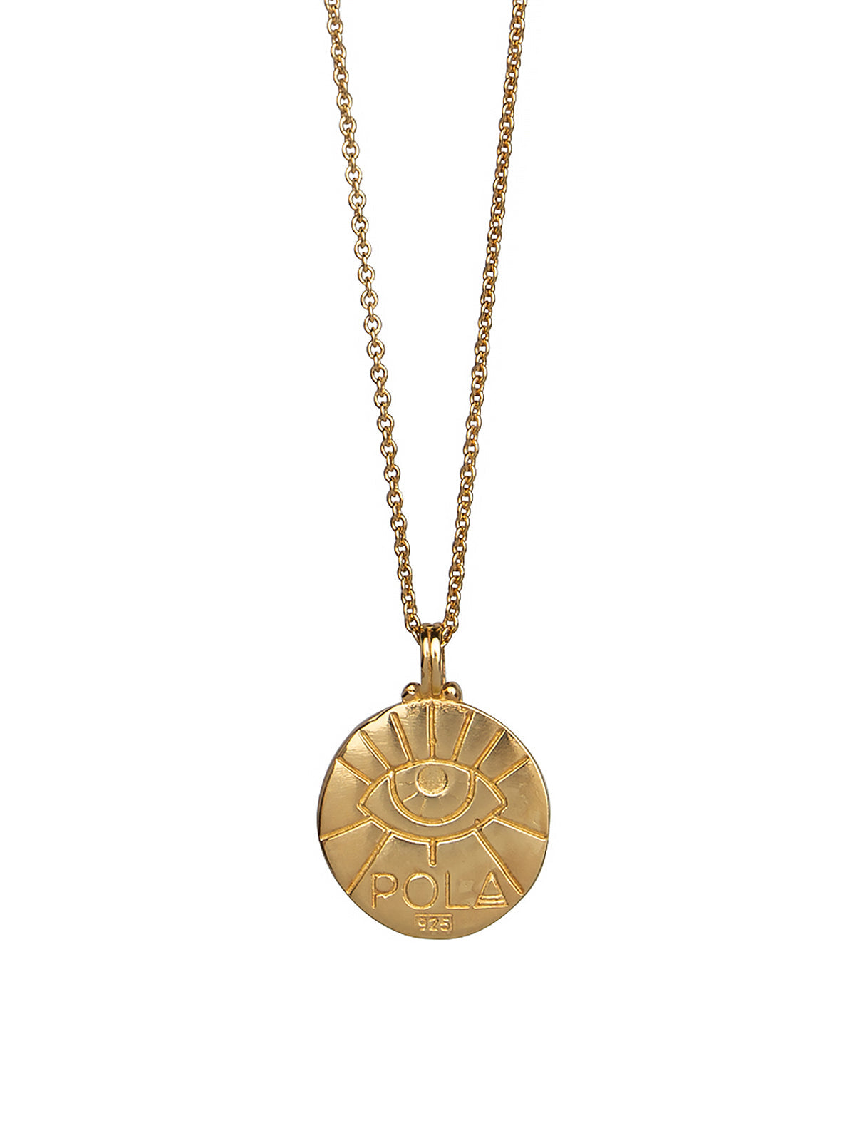 Aquarius Zodiac Horoscope Necklace. Gender Neutral. Gold Vermeil
