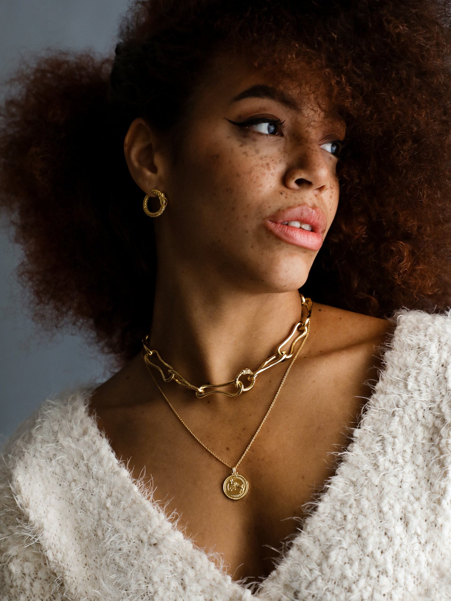 Aries Zodiac Necklace by Pola Jewellery — a modern astrology talisman for trailblazers who move through life with energy and fire.
