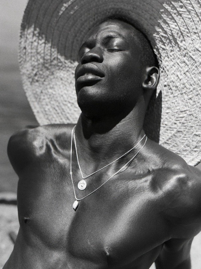 Baroque Freshwater Pearl Drop Necklace Gender Neutral by Pola Jewellery