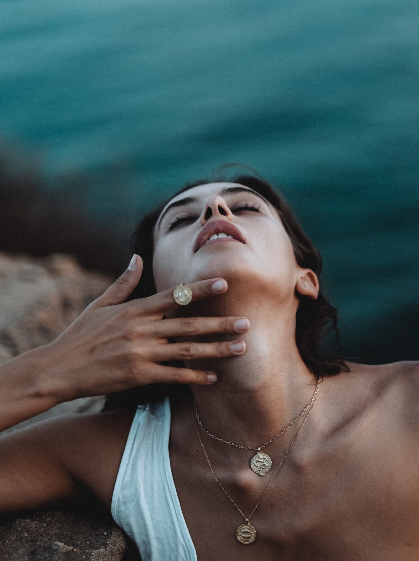 Pisces Zodiac Necklace by Pola Jewellery — a modern astrology talisman for dreamers and old souls guided by feeling and imagination.