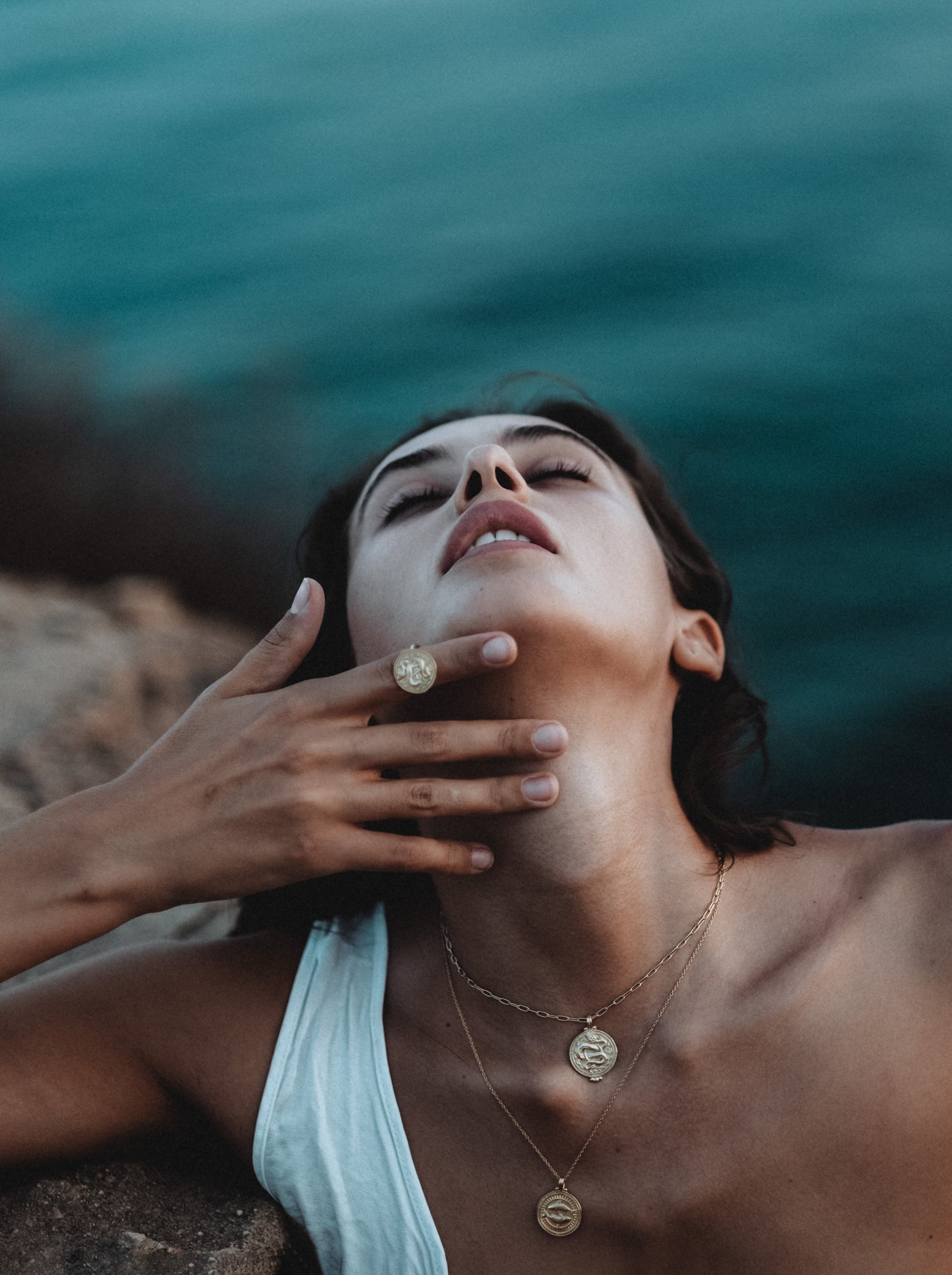 Pisces Zodiac Necklace by Pola Jewellery — a modern astrology talisman for dreamers and old souls guided by feeling and imagination.