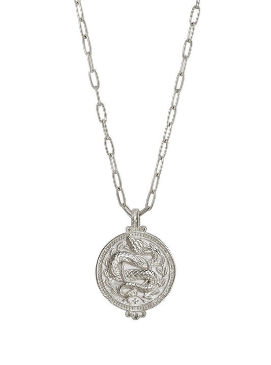 O Positive Blood Type Necklace. Sterling Silver. Gender Neutral